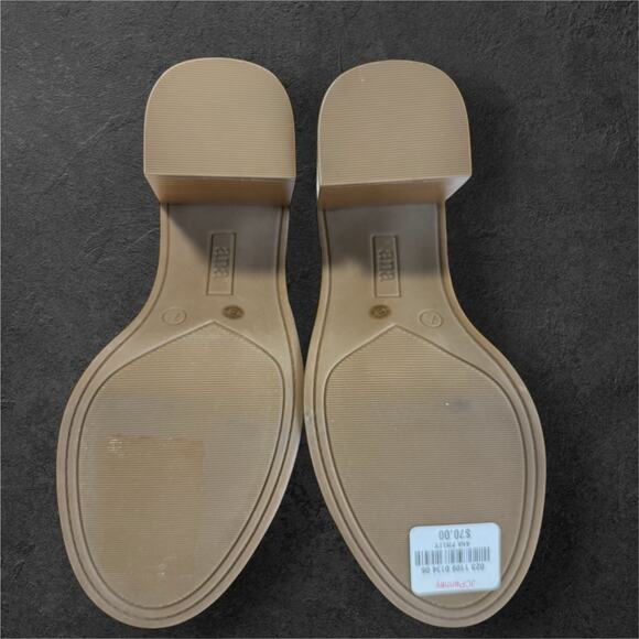 ana a new approach Pixley Cream block heel woman's shoes SZ/7.5 - Picture 13 of 14